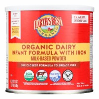 Earth's Best - Infant Formula Iron Milk Pwder - Case of 4-21 oz.