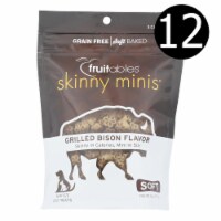 Fruitables - Dog Treats Soft Bison - Case of 12 - 5.0 oz.