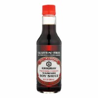 Kikkoman Tamari Soy Sauce - Naturally Brewed - Case of 6 - 10 fl oz.