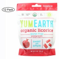 Yumearth Organics Soft Eating - Pomegranate Licorice - Case of 12 - 5 oz.
