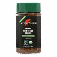 Mount Hagen Organic Fairtrade Instant Decaffeinated Coffee  - Case of 6 - 3.53 oz.