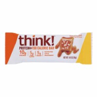 Think Products thinkThin Bar - Lean Protein Fiber - Caramel - 1.41 oz - 1 Case