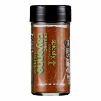 Spicely Organics - Organic Cayenne Pepper - Case of 3 - 1.6 oz.
