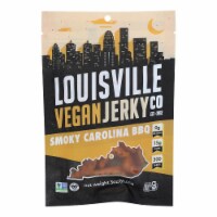 Louisville Vegan Jerky Jerky - Vegan - Carolina BBQ - Case of 10 - 3 oz.