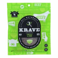 Krave Beef Jerky - Chili Lime - Case of 8 - 2.7 oz.