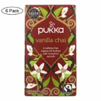 Pukka Herbal Teas Tea - Organic - Chai - Vanilla - 20 Bags - Case of 6