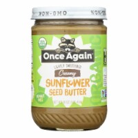 Once Again - Sunflower Butter Smooth - Case of 6-16 oz.