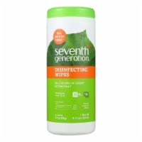Seventh Generation Disinfecting Wipes - Multi Surface Lemongrass Citrus - 35 ct - Case of 12