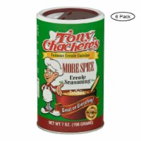 Tony Chachere's Creole Seasoning - Case of 6 - 7 oz.