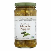 Jeff's Natural Jeff's Natural Jalapeno Peppers - Jalapeno - Case of 6 - 12 Fl oz.