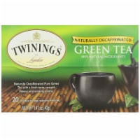 Twinings Tea Green Tea - Decaffeinated - Case of 6 - 20 Bags