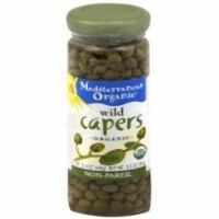 Mediterranean Organic Organic Wild Capers Non-Pareil - Case of 24 - 3.5 oz.