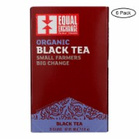 Equal Exchange Organic Black Tea - Black Tea - Case of 6 - 20 Bags