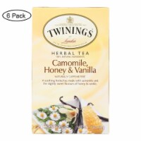 Twinings Tea Herbal Tea - Chamomile Honey and Vanilla - Case of 6 - 20 Bags