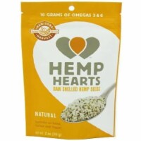 Manitoba Harvest Natural Hemp Hearts - Case of 12 - 2 oz.