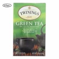 Twinings Tea Green Tea - Natural - Case of 6 - 20 Bags