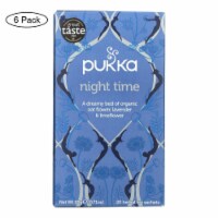 Pukka Herbal Teas Tea - Organic - Night Time - 20 Bags - Case of 6