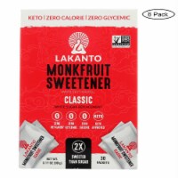 Lakanto - Monkfruit Sweetener - Classic - Case of 8 - 3.17 oz.