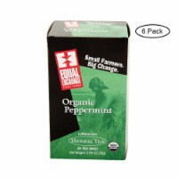 Equal Exchange Organic Peppermint Tea - Peppermint Tea - Case of 6 - 20 Bags