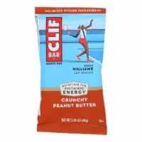 Clif Bar - Organic Crunch Peanut Butter - Case of 12 - 2.4 oz.