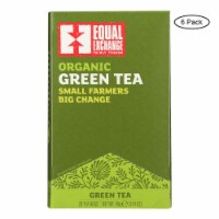 Equal Exchange Organic Green Tea - Green Tea - Case of 6 - 20 Bags