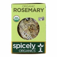 Spicely Organics - Organic Rosemary - Whole - Case of 6 - 0.2 oz.