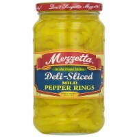 Mezzetta Mild Deli - Sliced Pepper Rings - Case of 6 - 16 Fl oz.