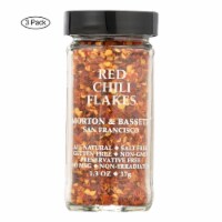 Morton and Bassett Seasoning - Chili Flakes - Red - 1.3 oz - Case of 3