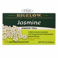 Bigelow Tea Green Tea - Jasmine - Case of 6 - 20 BAG