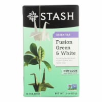 Stash Tea Green and White Fusion - 18 Tea Bags - Case of 6