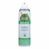 Seventh Generation Spray Disinfectant - Eucalyptus Spearmint Thyme - Case of 8 - 13.9 oz.