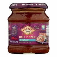 Pataks Chutney - Hot Mango - Hot - 12 oz - case of 6