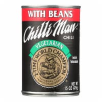 Chilli Man Vegetarian Chili With Beans - Case of 12 - 15 oz.