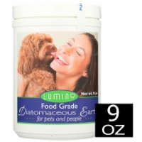 Lumino Home Diatomaceous Earth - Food Grade - Pets and People - 9 oz.