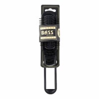 Bass Brushes - Nylon Bristle Brush - Fold-Up with Mirror - 1 Count