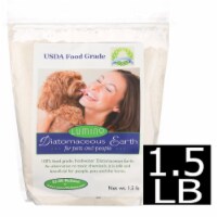 Lumino Home Diatomaceous Earth - Food Grade - Pets and People - 1.5 lb