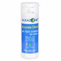 AlkaZone Accurate Check pH Test Strips For Water - 50 Strips