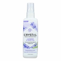Crystal Essence Mineral Deodorant Body Spray Lavender And White Tea - 4 fl oz.