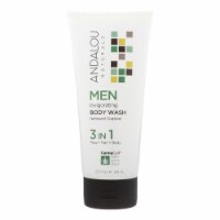 Andalou Naturals - Body Wash - Men's Invigorating - 8.5 fl oz - Gift for Father's Day