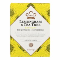 Nubian Heritage Bar Soap Lemongrass And Tea Tree With Orange Peel - 5 oz.
