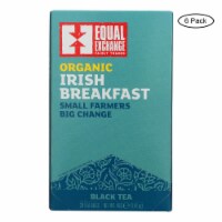 Equal Exchange Organic Irish Breakfast Tea - Irish Breakfast - Case of 6 - 20 Bags