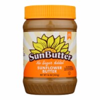 Sunbutter Sunflower Butter - No Sugar Added - Case of 6 - 16 oz.