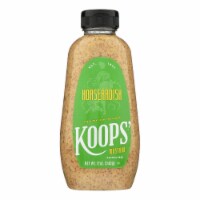 Koop's Mustard Horseradish - Case of 12 - 12 oz.