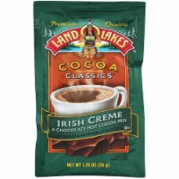 Land O' Lakes Cocoa Classic Mix - Irish Creme and Chocolate - 1.25 oz - Case of 12