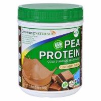 Growing Naturals Pea Protein Powder - Chocolate Power - 15.8 oz.