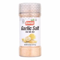 Badia Garlic Salt Seasoning Blend - Case of 8 - 4.5 oz.