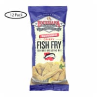 La Fish Fry Seasoned Crispy - Breading Mix - Case of 12 - 10 oz.