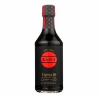 San - J Tamari Soy Sauce - Case of 6 - 20 Fl oz.