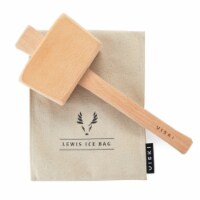 Lewis Ice Bag and Mallet by Viski