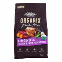 Castor and Pollux - Organix Grain Free Dry Dog Food - Chicken and Sweet Potato
